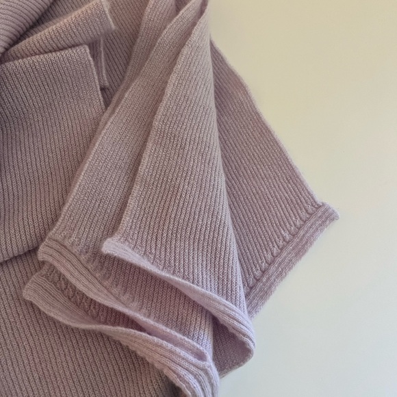 Eileen Fisher 100% Italian Cashmere Blush Pink Sweater Long Sleeve Oversized M - Picture 6 of 9